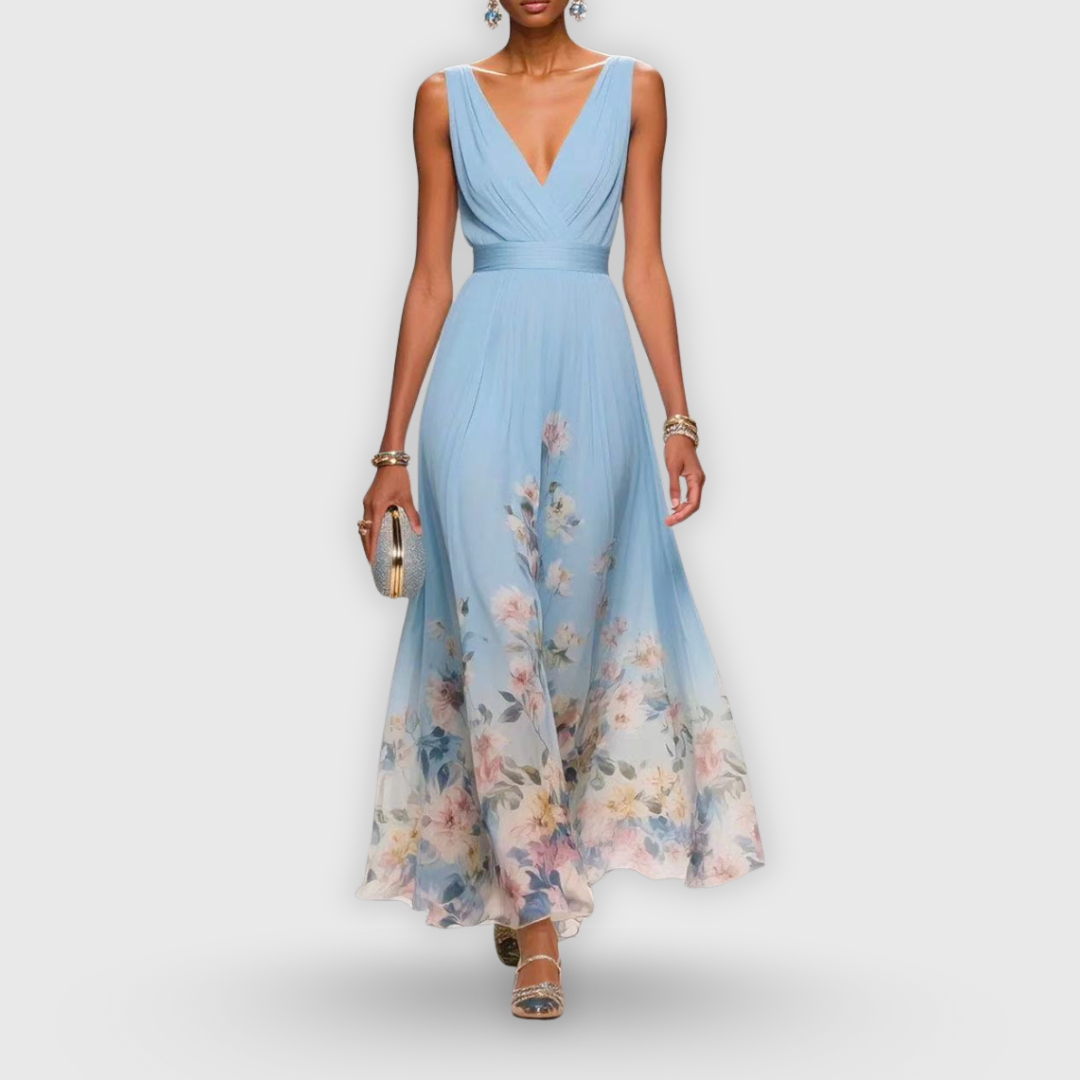 Kimberly | Women Elegant Floral Maxi Dress