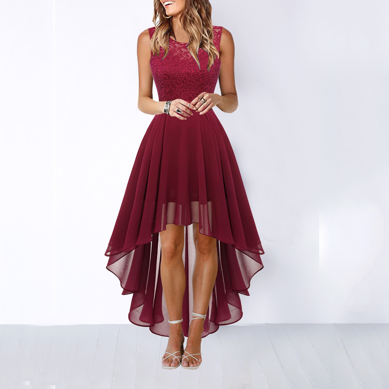 Ella | Women Wedding Guest High Low Dress