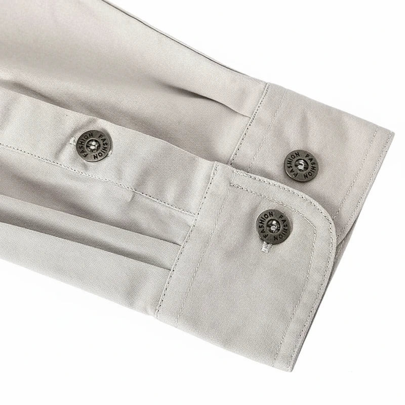 Button-Down Long Sleeve Shirt for Men