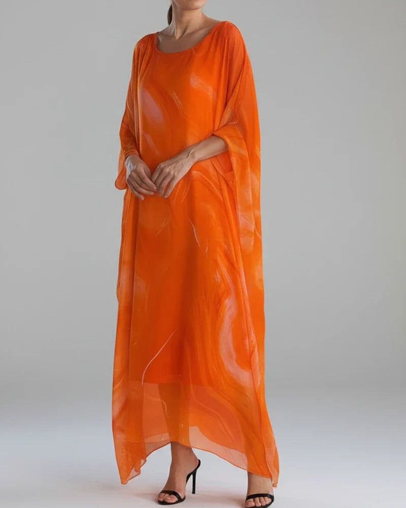 Women's Long Sleeve Maxi Dress