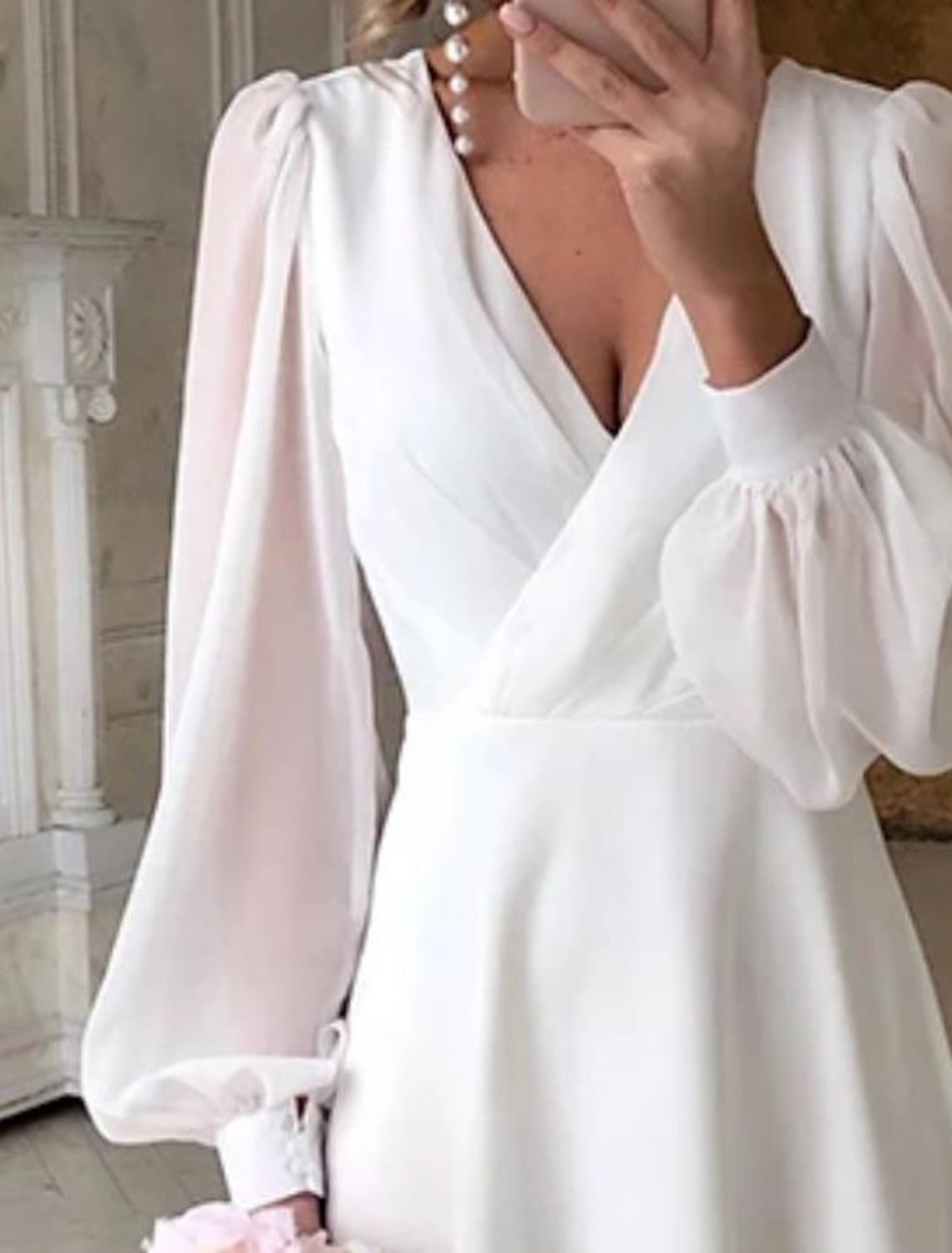 Bella | Women Wedding Guest Long Sleeve Dress