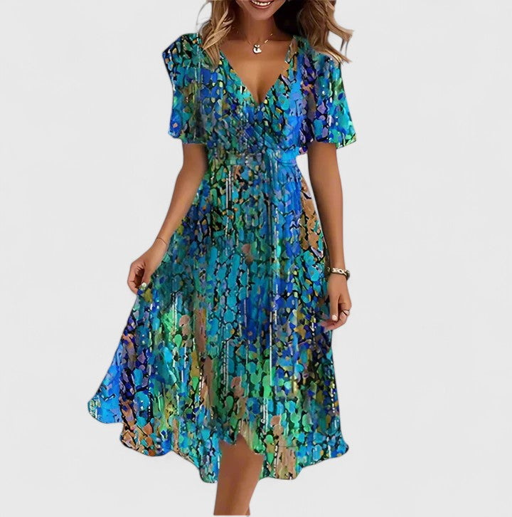 Madison | Women Elegant Floral Mini Dress