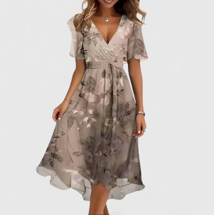 Madison | Women Elegant Floral Mini Dress
