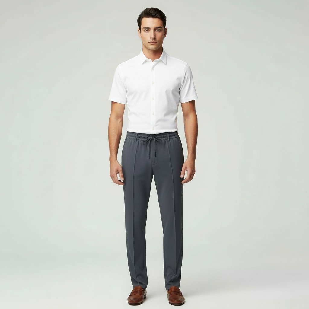 Bruce | Men's Drawstring Dress Pants