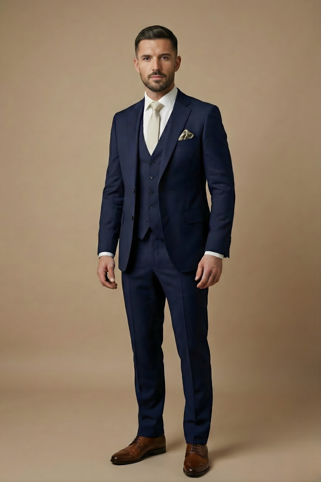 Carlton | Men's Three-Piece Slim Fit Suit