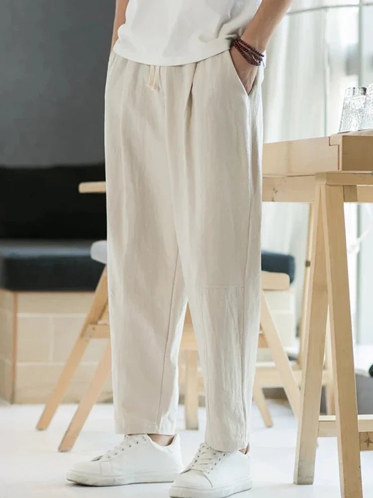 Carter | Men's Drawstring Wide Leg Pants