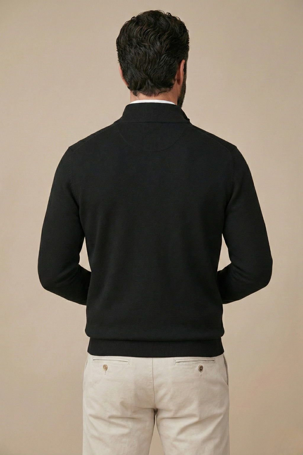 Cyrus | Men's Quarter Zip Sweater