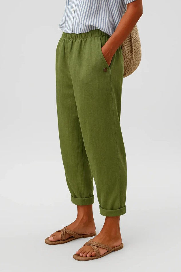 Evelyn | Women's Relaxed Fit Ankle Pants