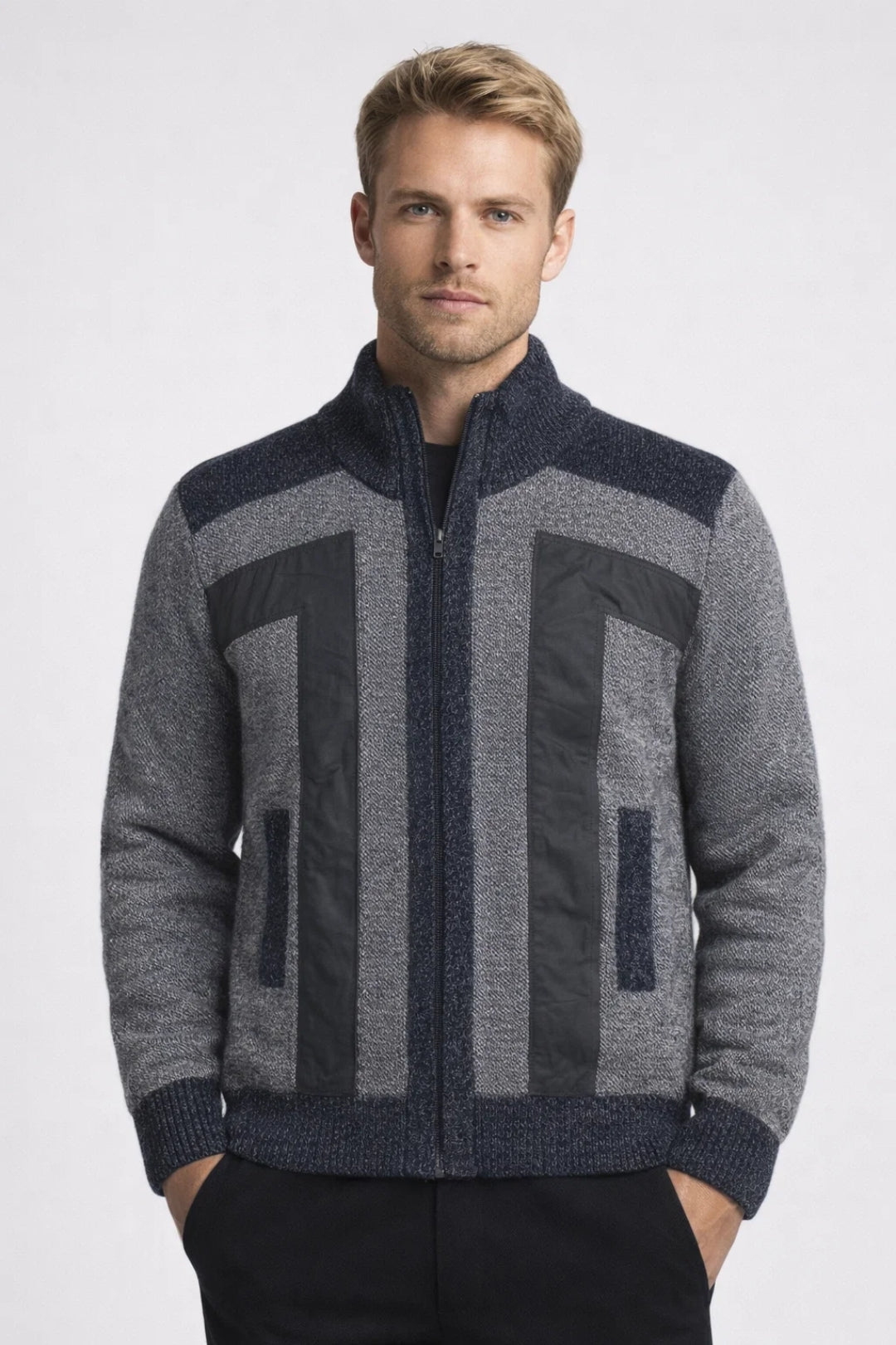 Graham | Men's Zip-Up Cardigan