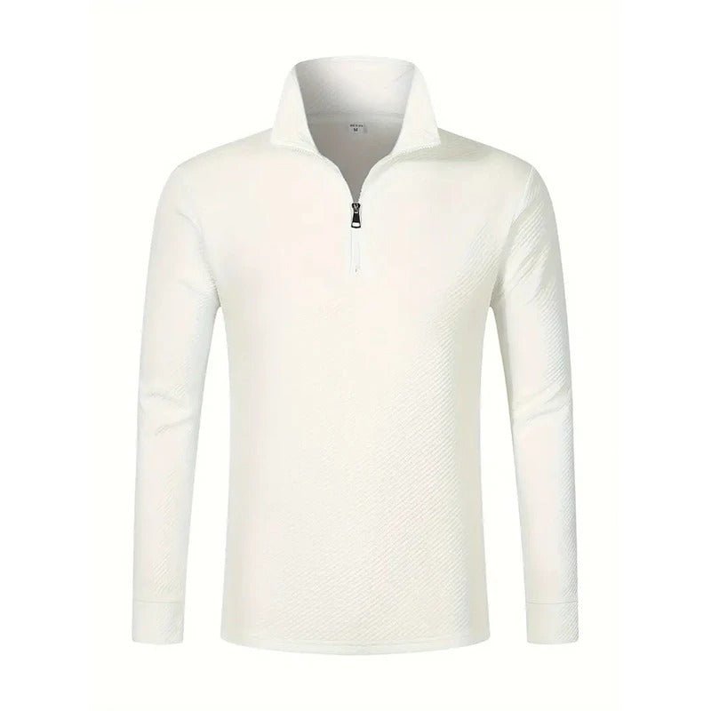Ike | Men's Long Sleeve Zip Polo