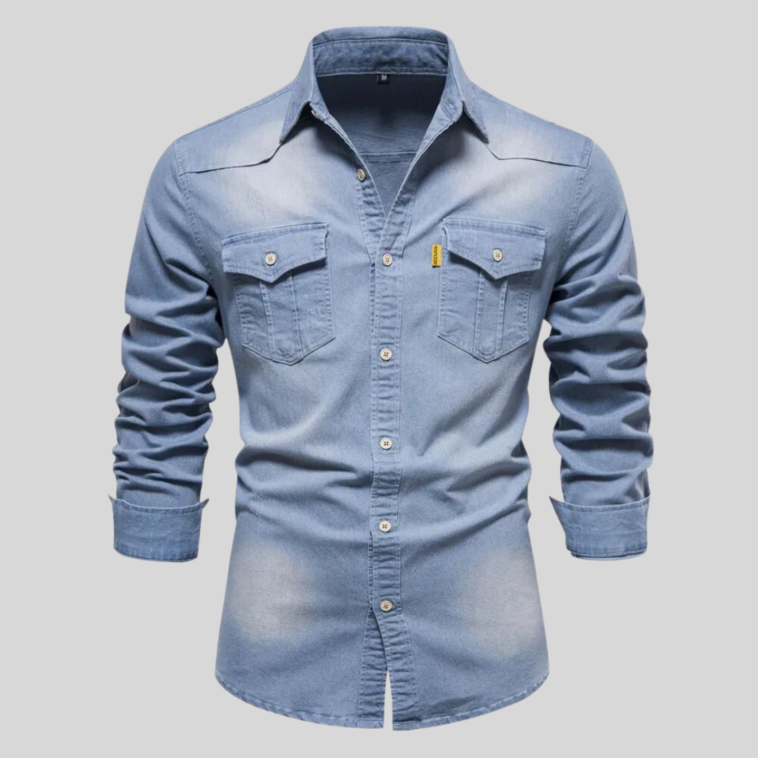 Irving | Men's Long-Sleeve Denim Shirt