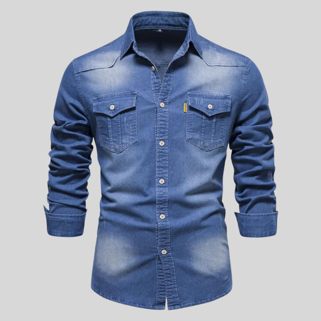 Irving | Men's Long-Sleeve Denim Shirt