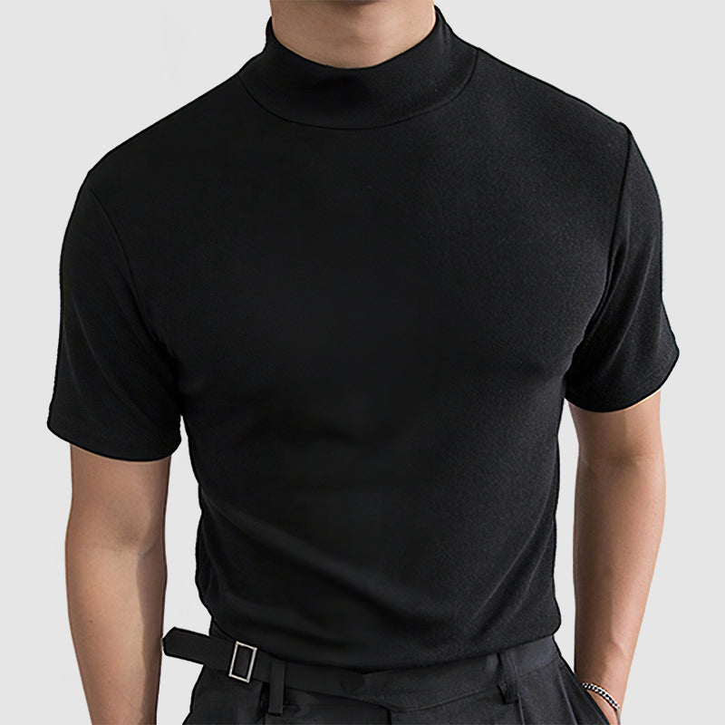 Jamison | Men's Fitted Mock Neck T-Shirt