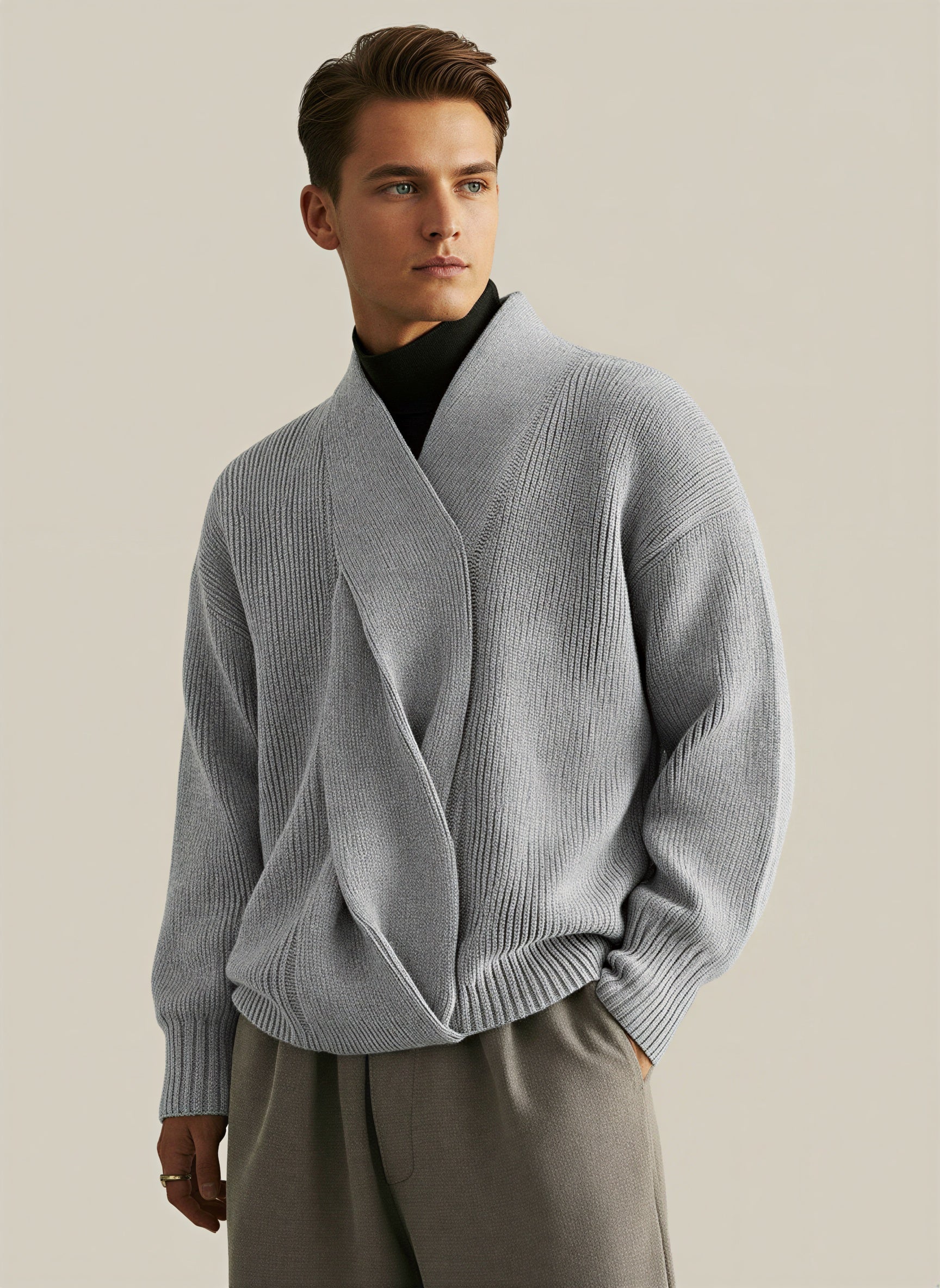 Joey | Men's Shawl Collar Sweater