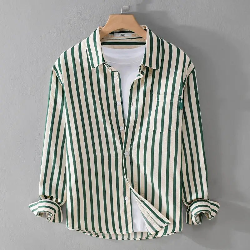 Jonas | Men's Long Sleeve Striped Shirt