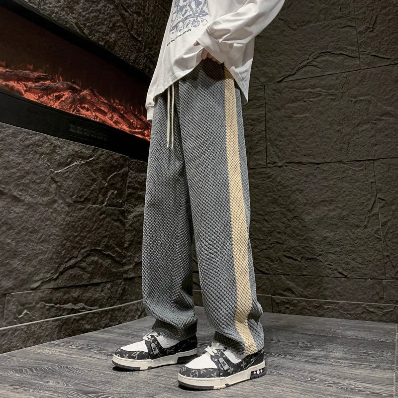 Kelvin | Men's Wide Leg Track Pants
