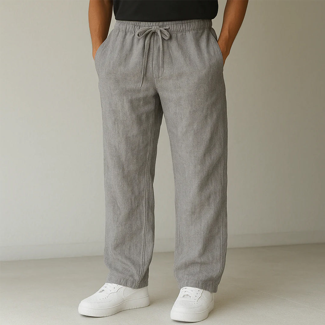 Kenneth | Men's Wide Leg Drawstring Pants