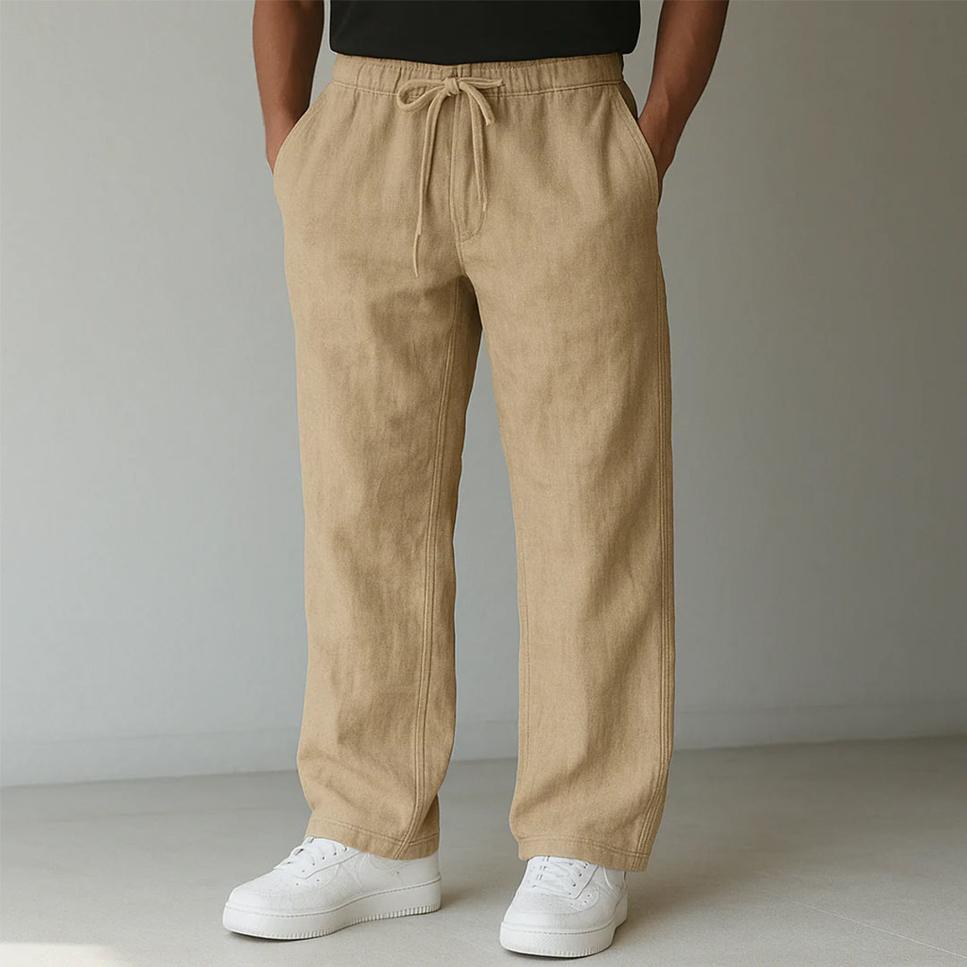 Kenneth | Men's Wide Leg Drawstring Pants
