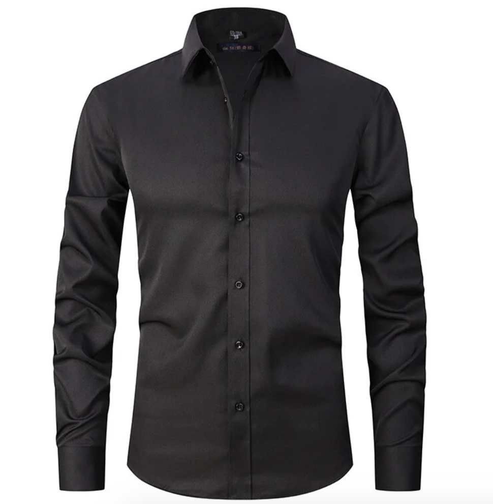 Kurt | Men's Slim-Fit Button-Up Dress Shirt