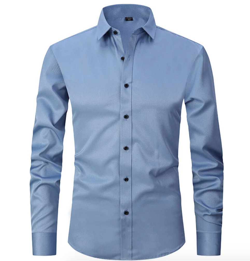 Kurt | Men's Slim-Fit Button-Up Dress Shirt