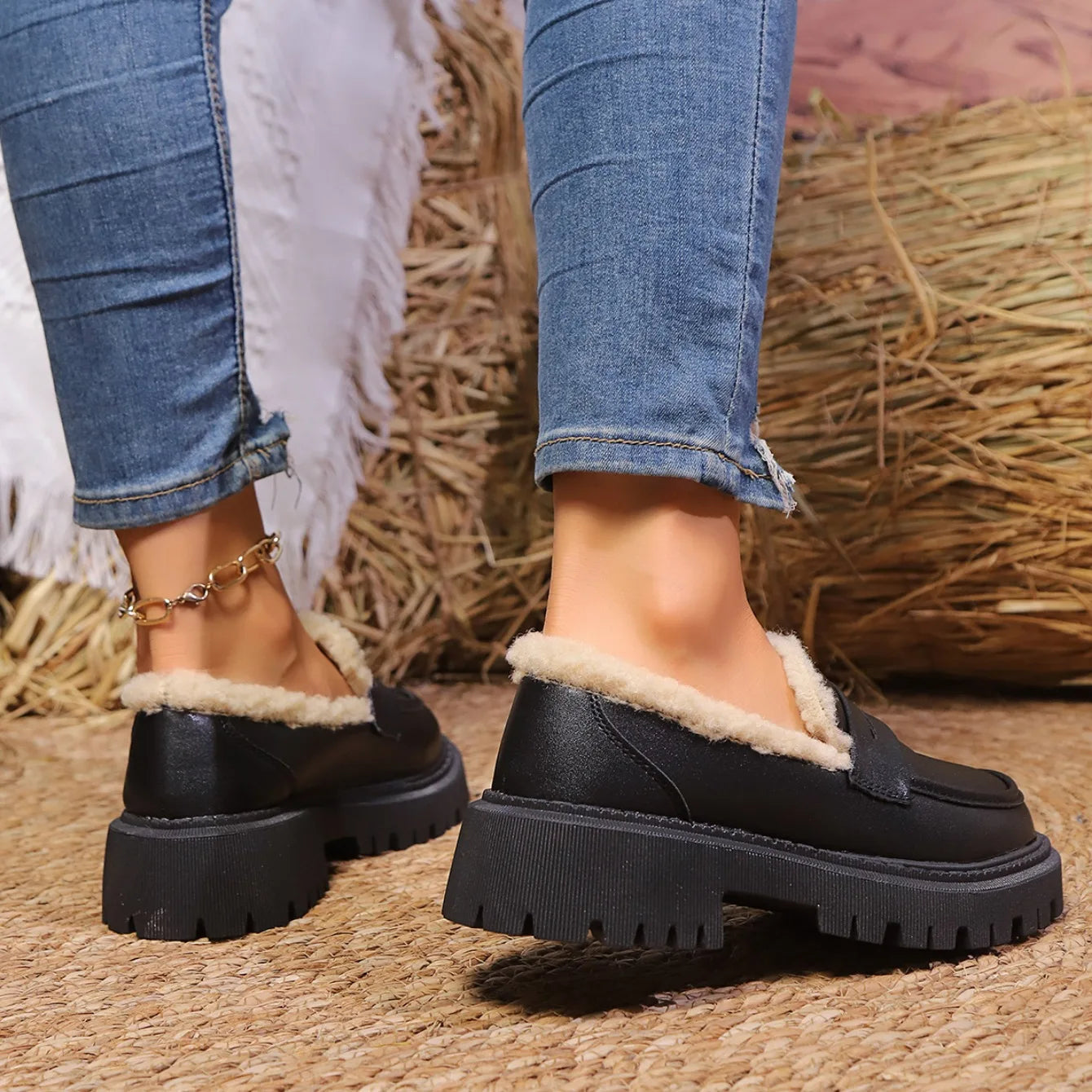 Leah | Women's Slip-On Chunky Loafers
