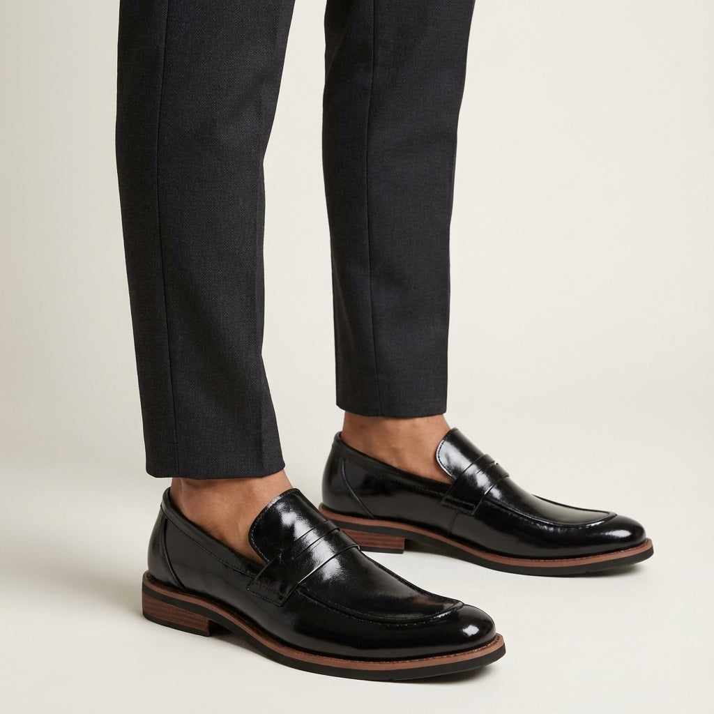 Louis | Men's Penny Loafer Slip-On Dress Shoes