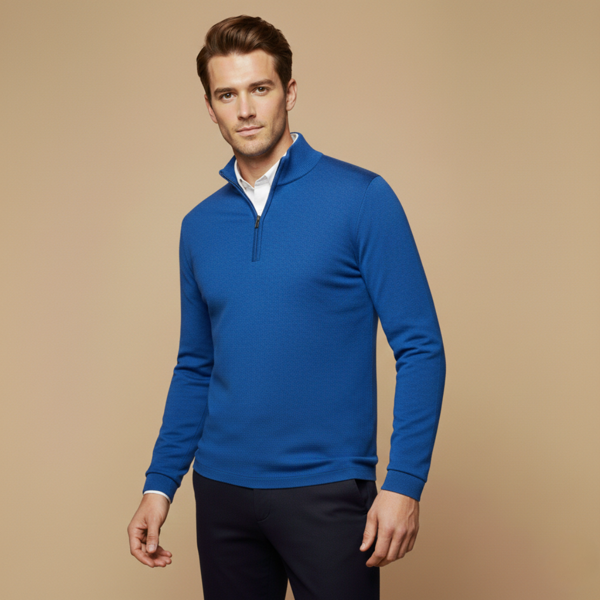Rowan | Men's Quarter-Zip Sweater