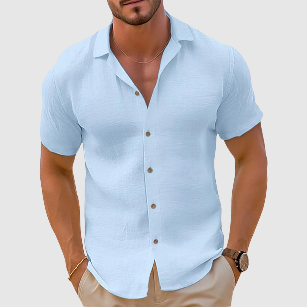 Timothy | Men's Button-Down Casual Shirt