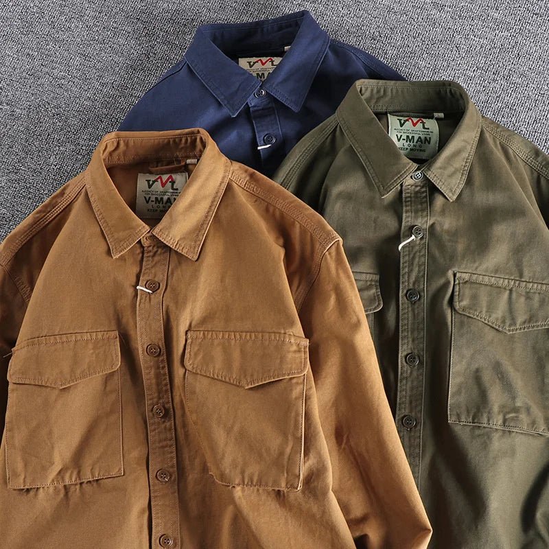 Tyler | Men's Long Sleeve Utility Shirt