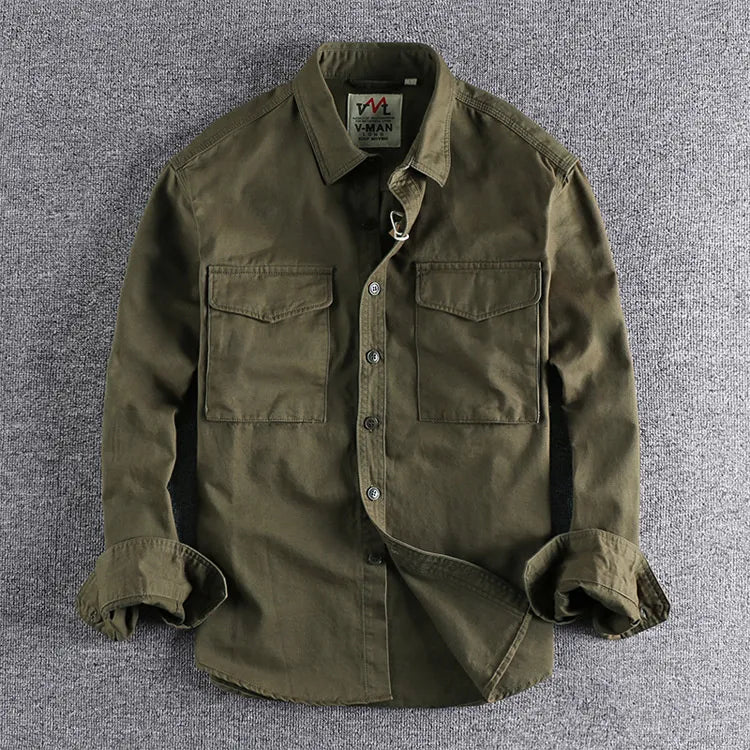 Tyler | Men's Long Sleeve Utility Shirt