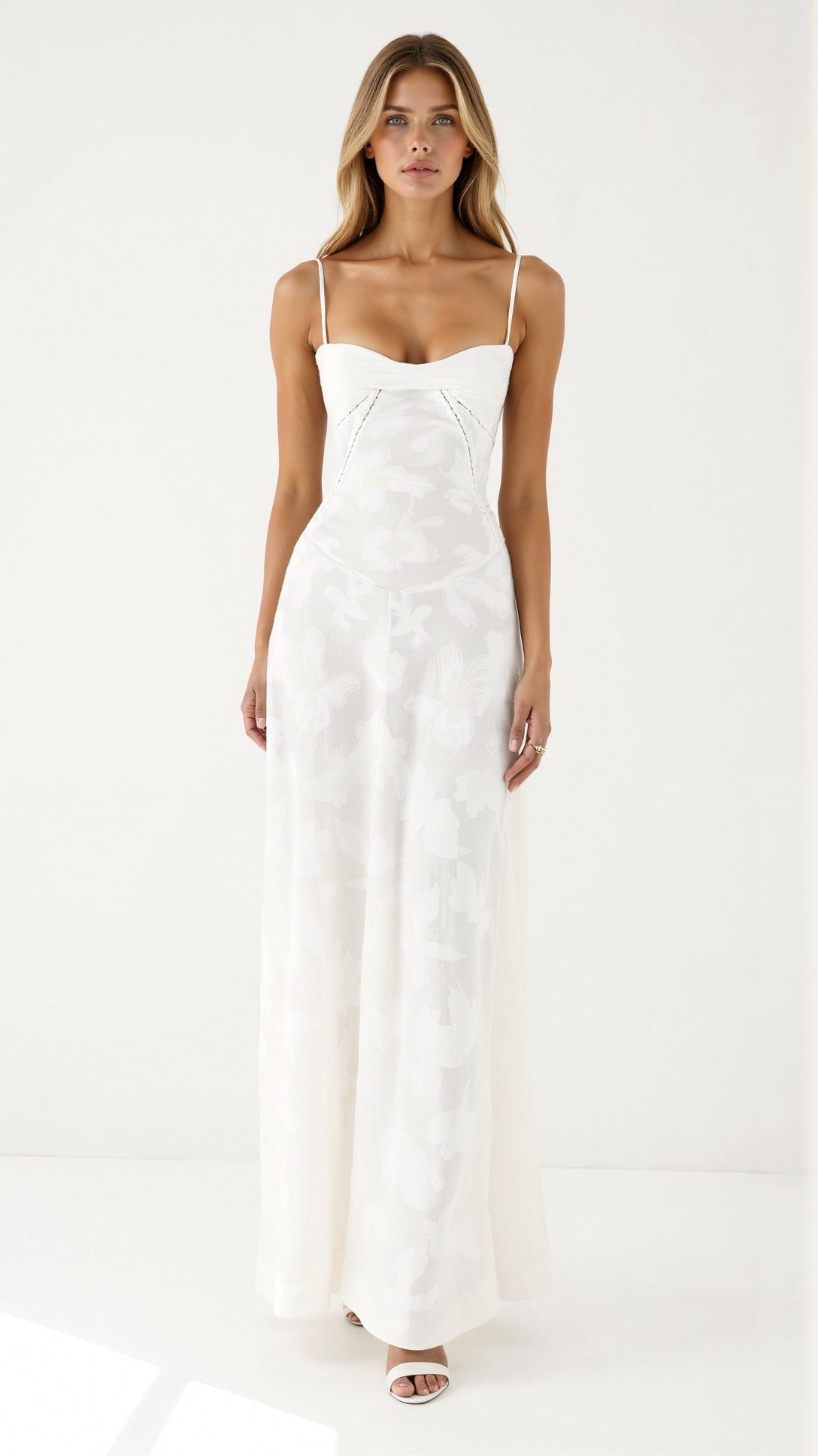 Hazel | Women Wedding Guest Slip Maxi Dress