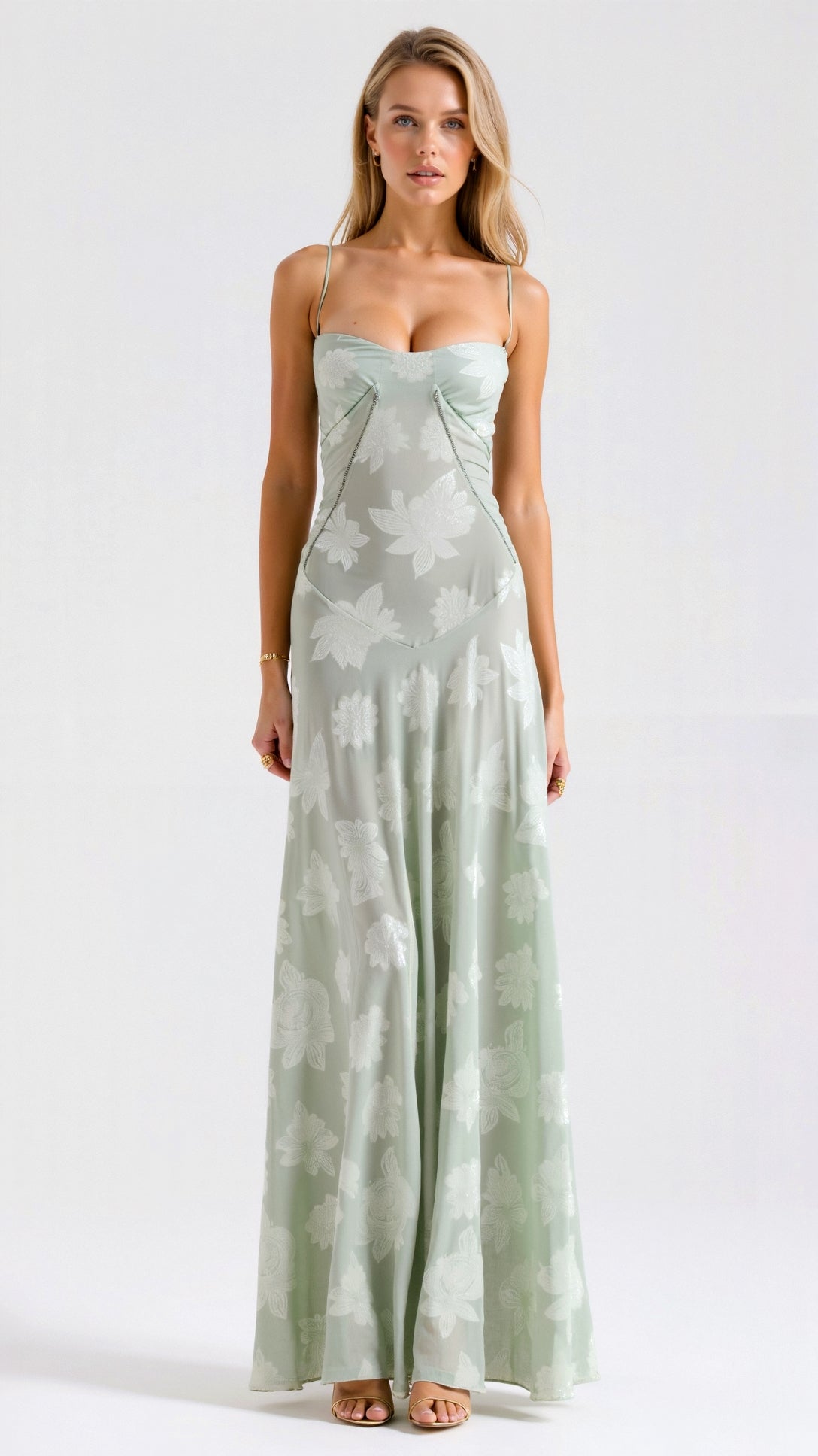 Hazel | Women Wedding Guest Slip Maxi Dress