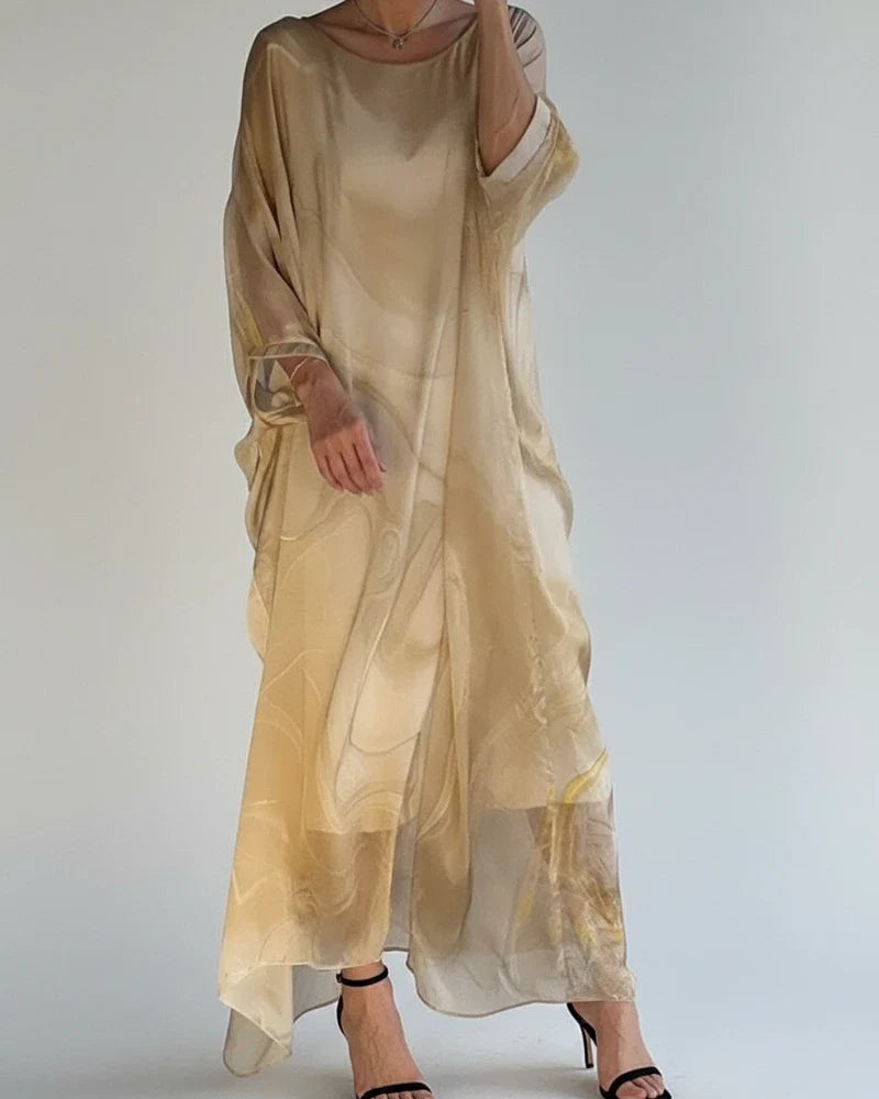 Women's Long Sleeve Maxi Dress