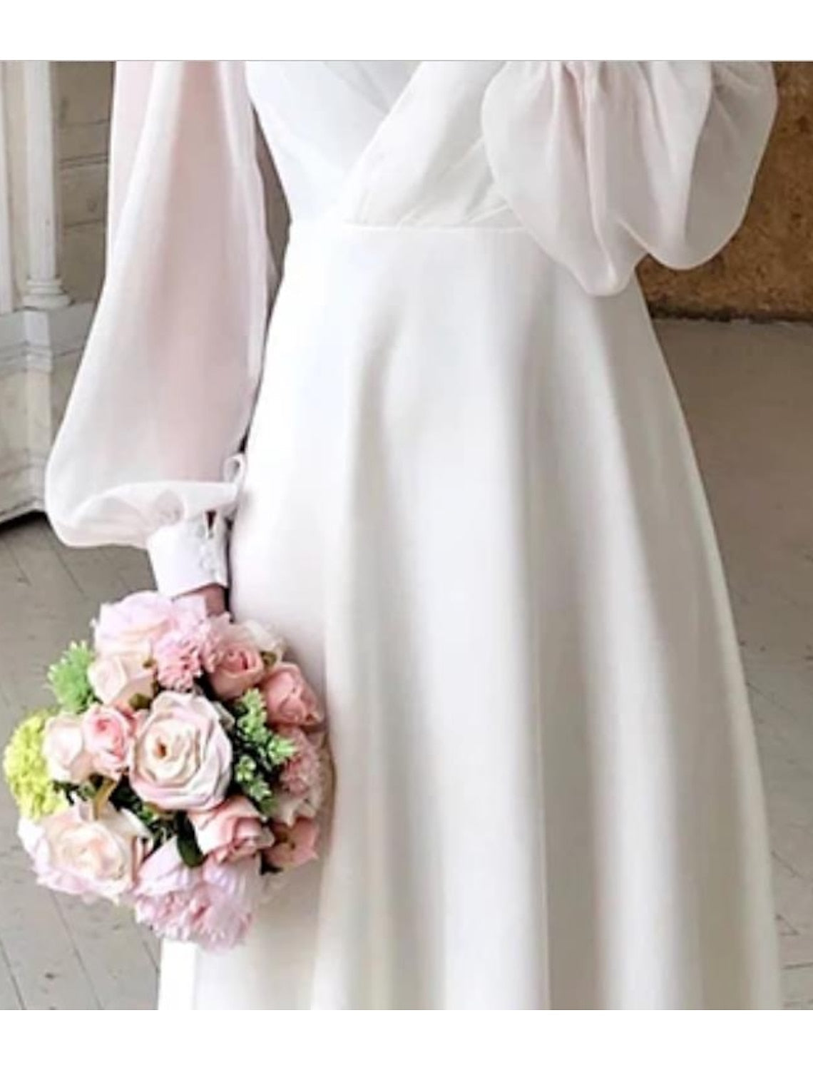 Bella | Women Wedding Guest Long Sleeve Dress