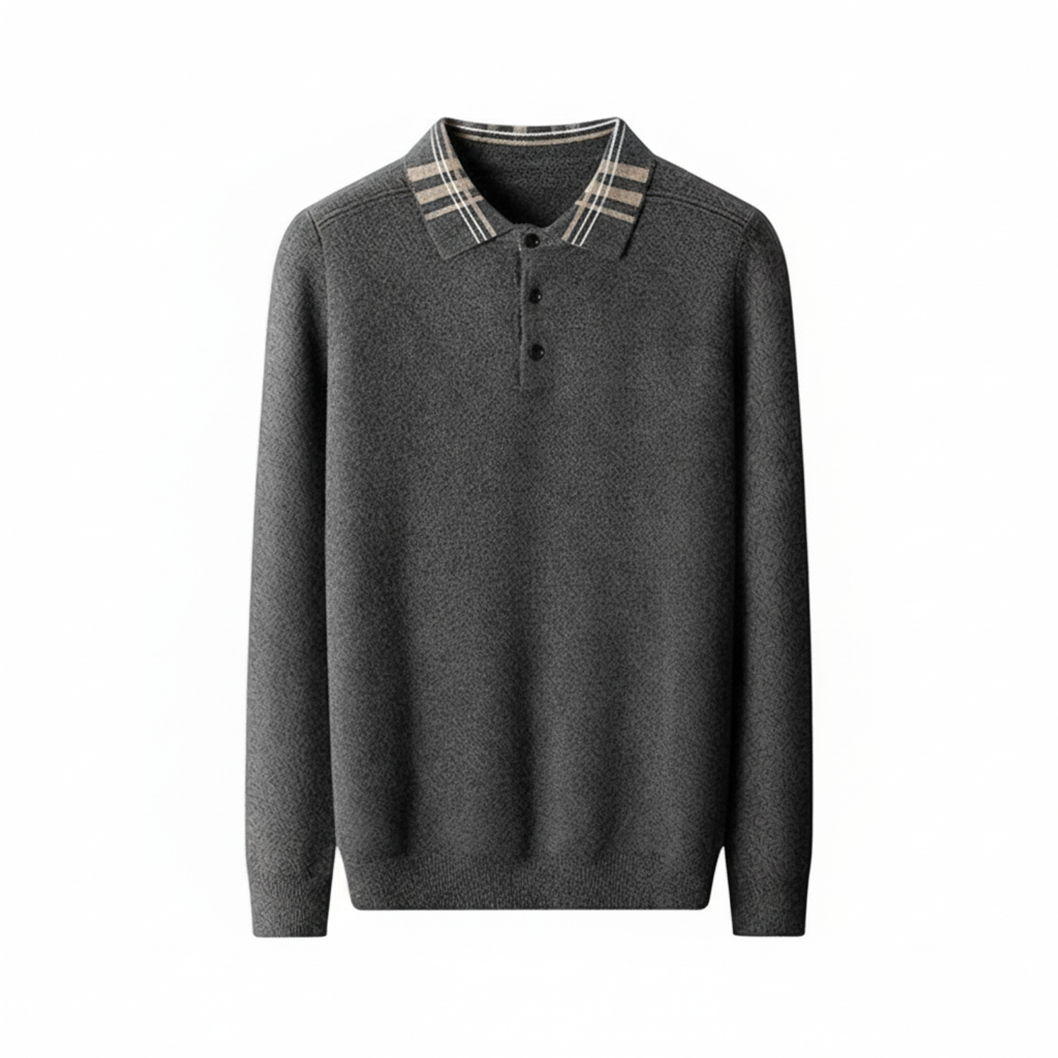 Polo Collar Sweater for Men