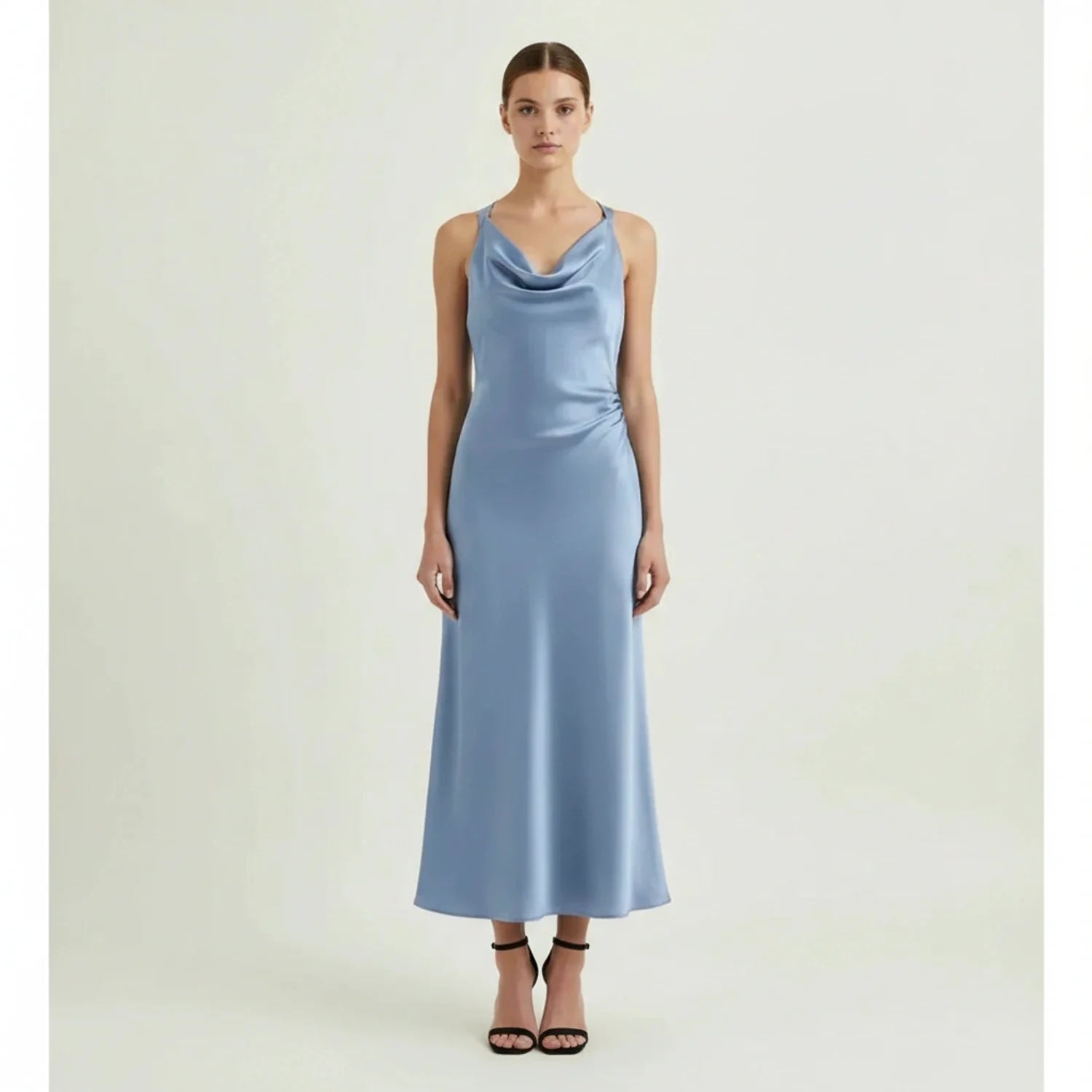 Sleeveless Bodycon Midi Dress for Women