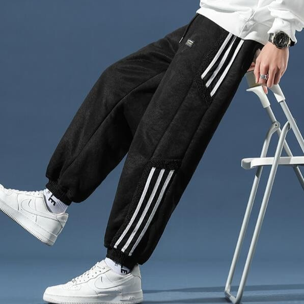 Beau | Men's Striped Jogger Pants