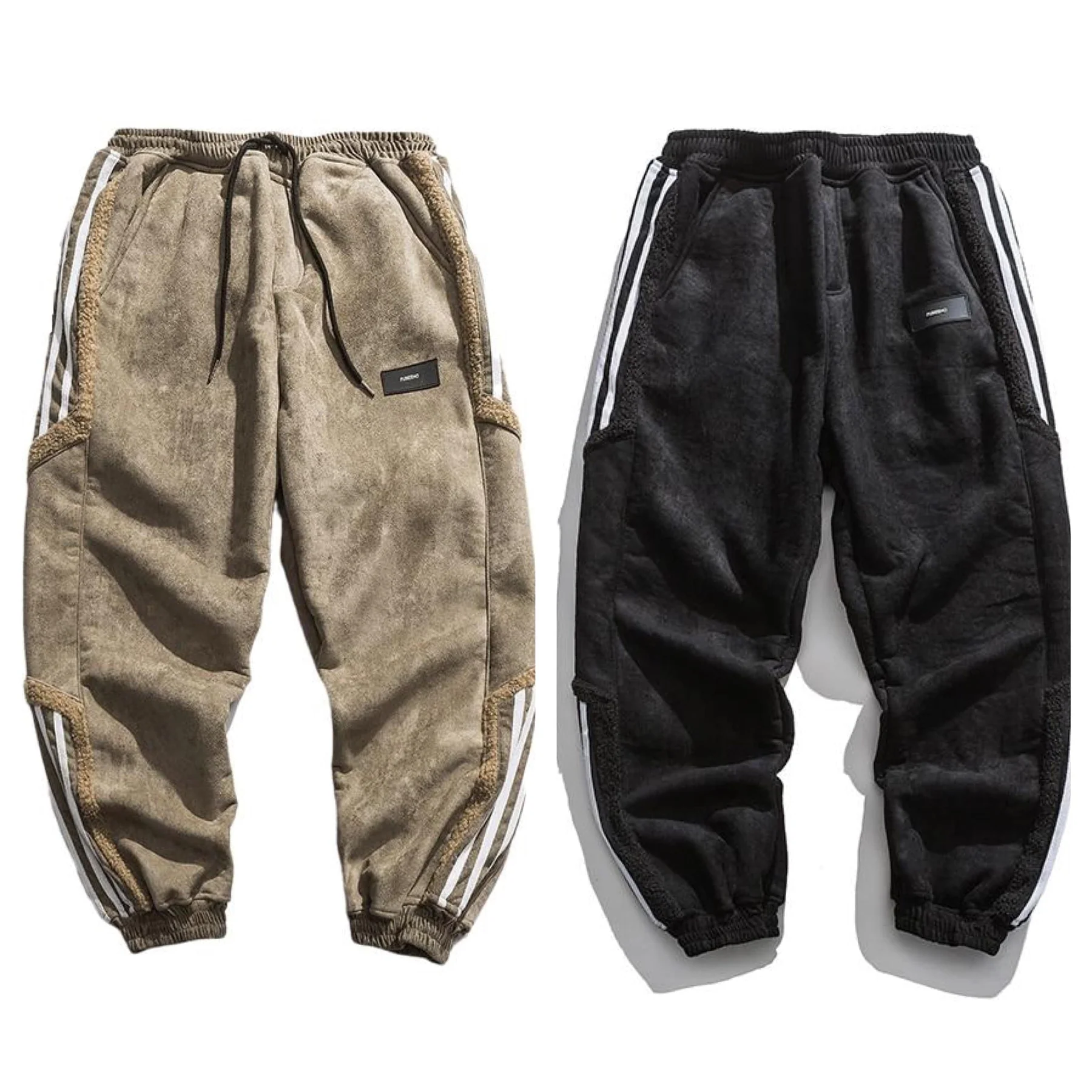 Beau | Men's Striped Jogger Pants