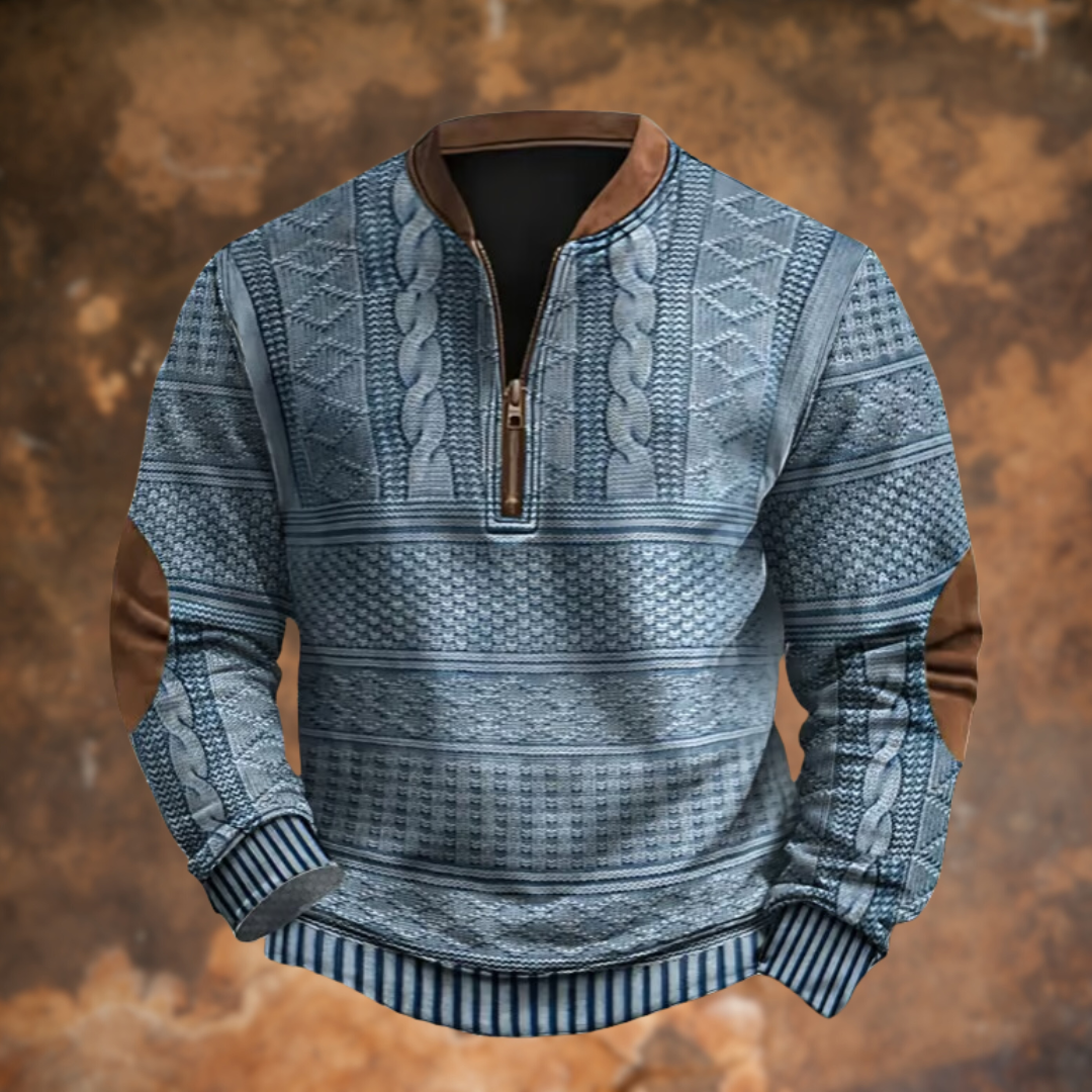 Brody | Men's Quarter-Zip Pullover Sweater