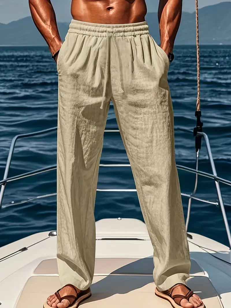 Bruce | Men's Drawstring Loose Fit Pants