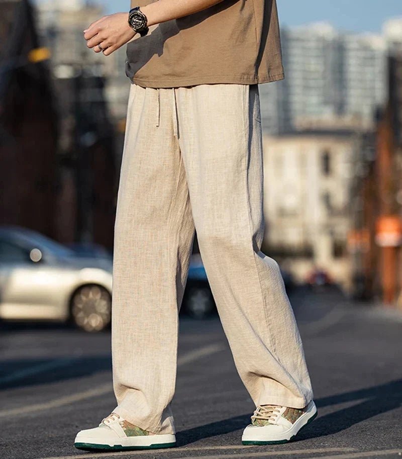 Carter | Men's Drawstring Wide Leg Pants