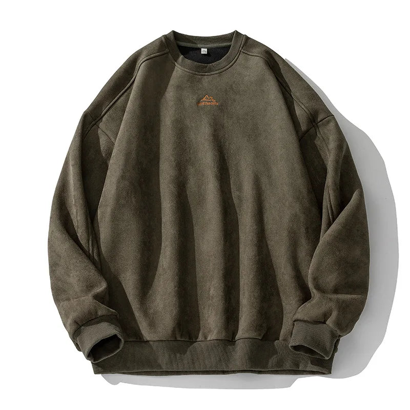 Conrad | Men's Oversized Suede Pullover