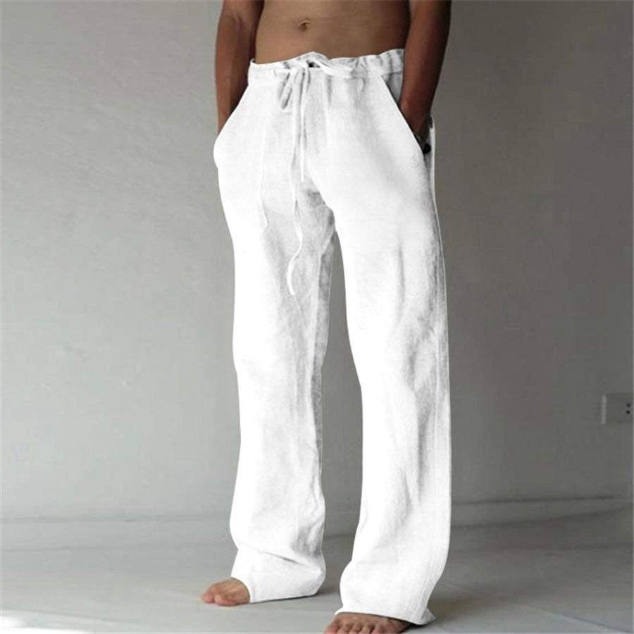 Damon | Men's Drawstring Wide Leg Pants