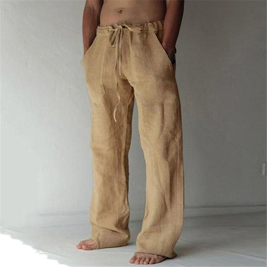 Damon | Men's Drawstring Wide Leg Pants