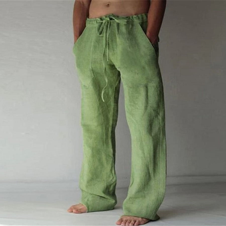 Damon | Men's Drawstring Wide Leg Pants
