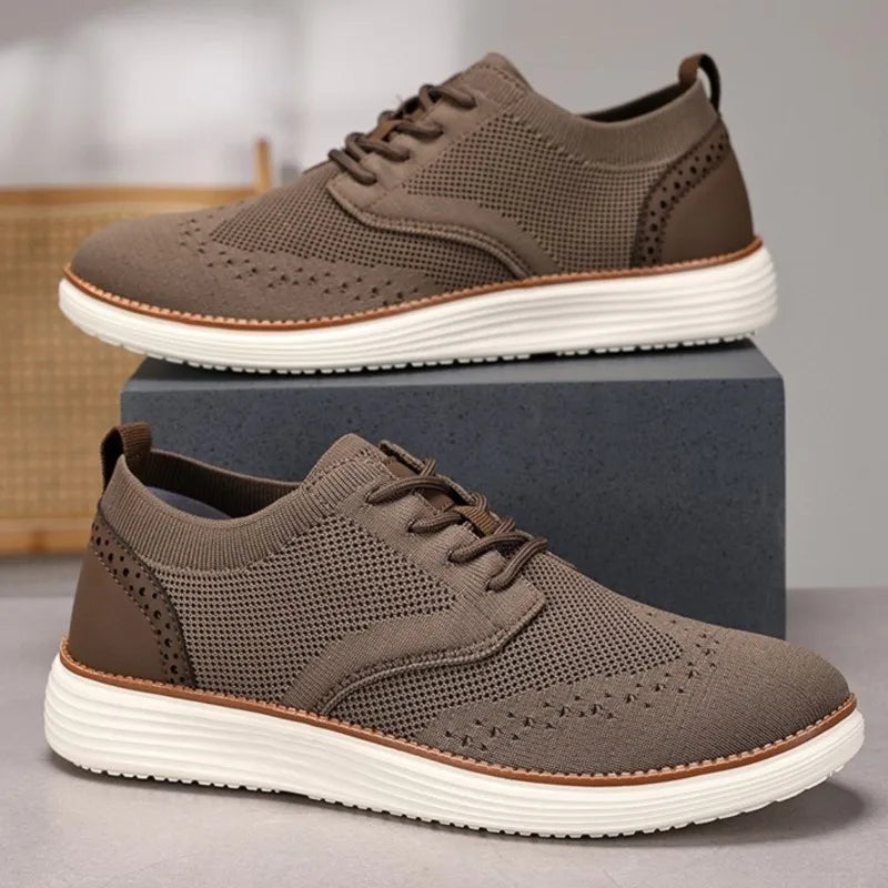 Emerson | Men's Wingtip Lace-Up Casual Shoes