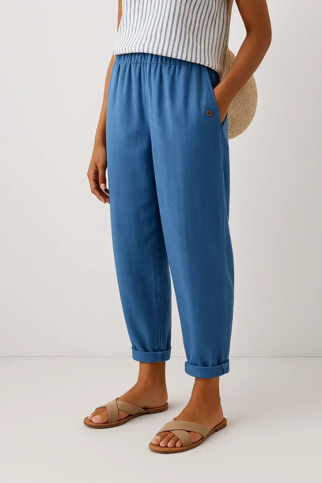Evelyn | Women's Relaxed Fit Ankle Pants