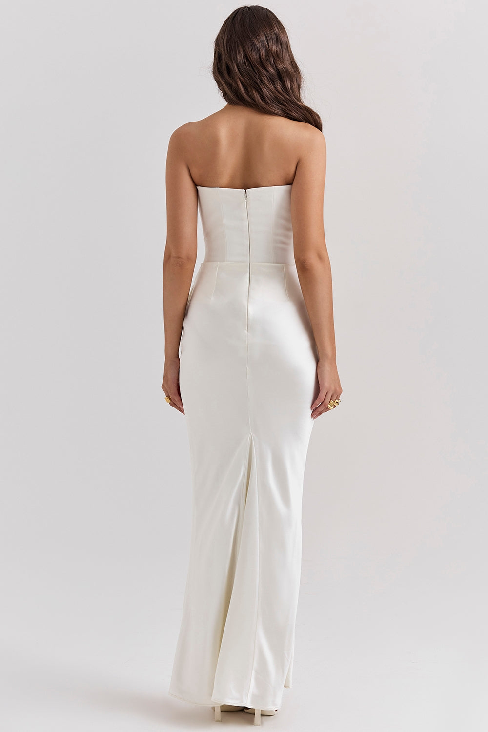 Emma | Women Wedding Guest Strapless Maxi Dress