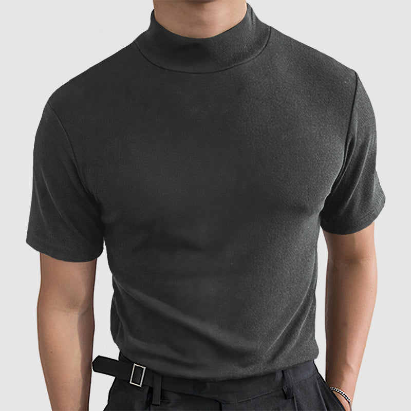 Jamison | Men's Fitted Mock Neck T-Shirt