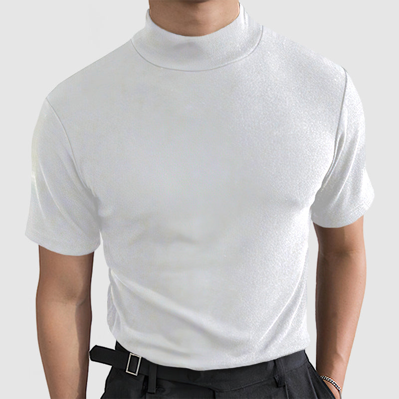 Jamison | Men's Fitted Mock Neck T-Shirt
